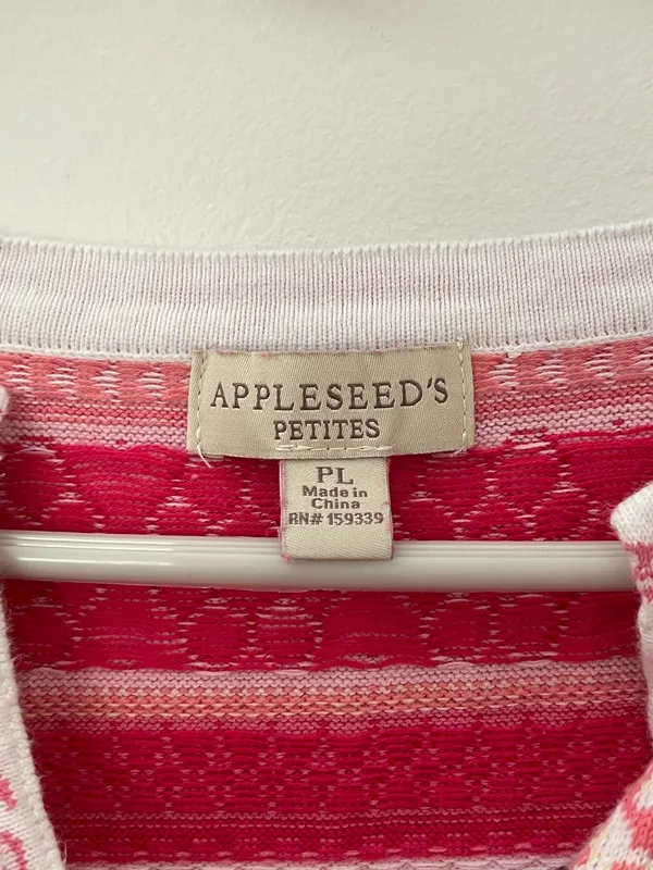 Appleseed’s Petites Pink Cardigan - Image 3