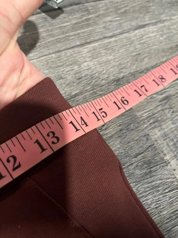 NEW Betabrand Classic DPYP™ Dress Pant Yoga Pant | Straight (Burgundy) - Image 9