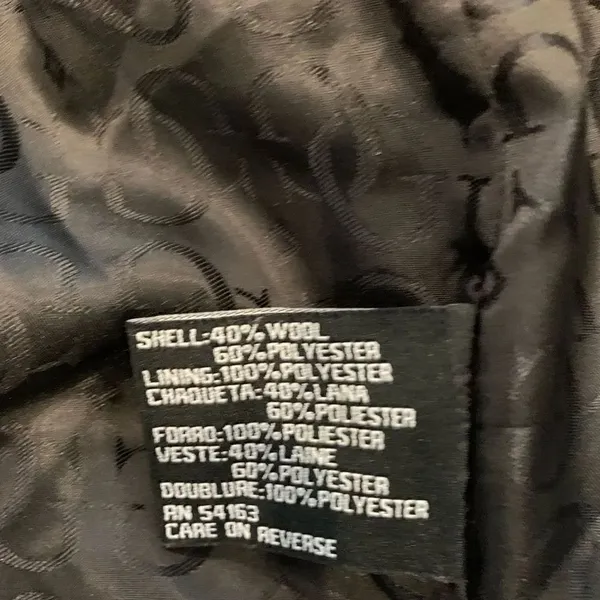 Guess New York Moto Style Jacket / Coat . Size: M. - Image 2