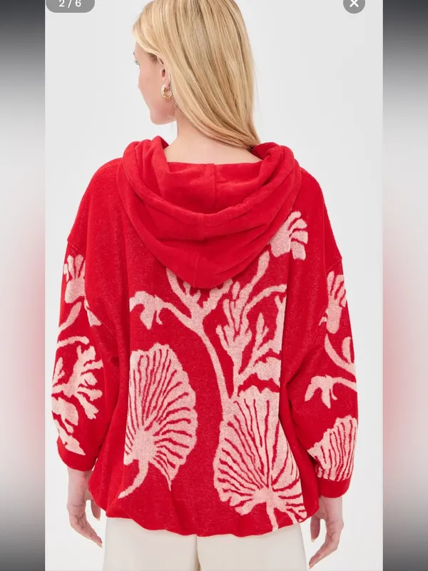 Free People Shell Baby Terry Hoodie - Image 3