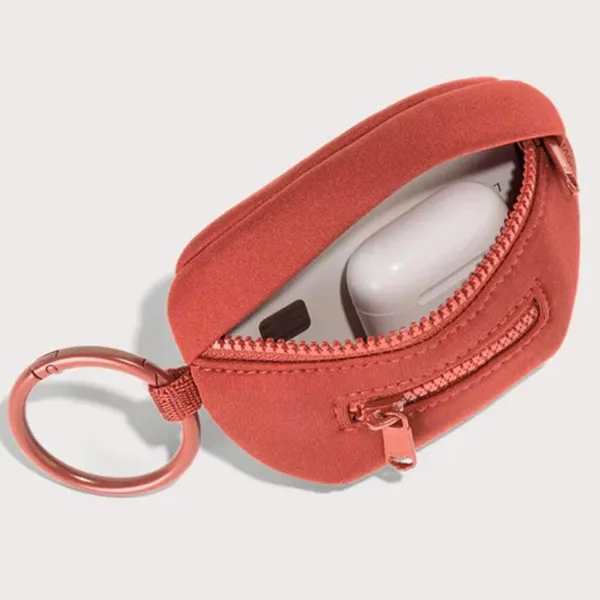 Dagne Dover Ace Mini Keychain Pouch Limited Edition Rhubarb Red NWT - Image 5