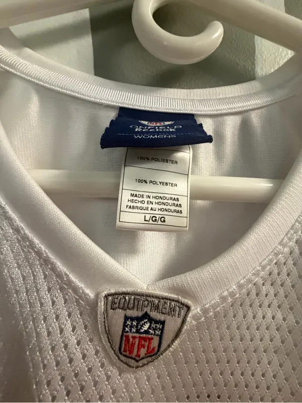 Reebok Peyton Manning Indianapolis Colts #18 White & Royal Blue Football Jersey - Image 5