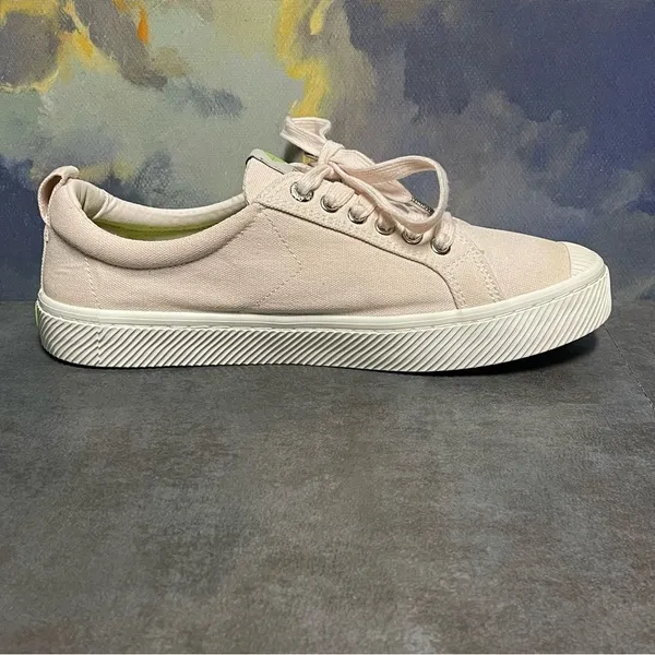 Cariuma Light Pink Canvas OCA Low Cut Women's Sneakers Size 10 - Image 13