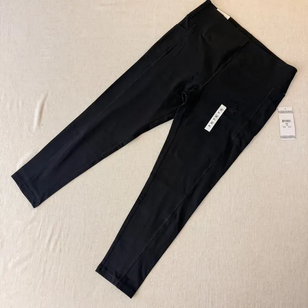 Beverly Hills Polo Club Womens XL‎ Black High Waisted Athletic Leggings Pockets - Image 7