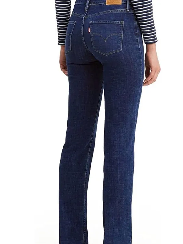 Levi’s 314 Shaping Straight Jeans - Dark Blue - Image 2