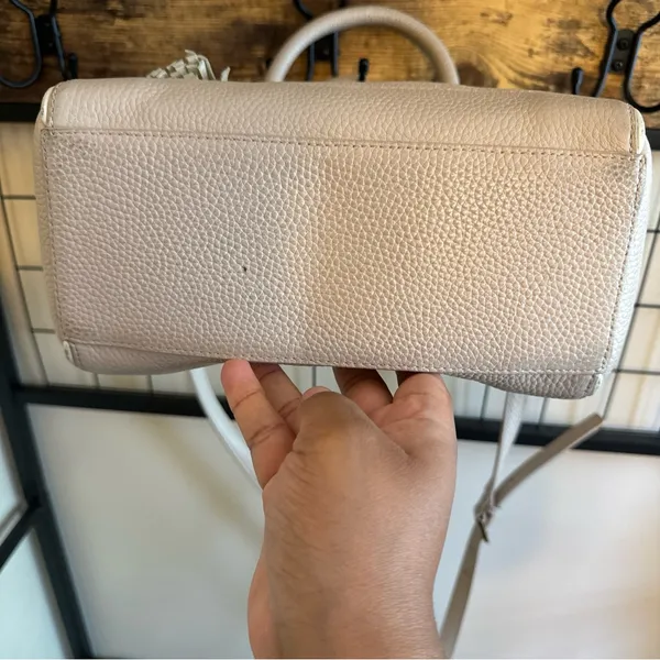 Kate Spade Allyn Chester Leather‎ Crossbody Satchel Purse, Tassel - Image 5