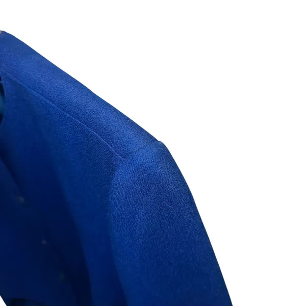 Pendleton Vintage‎ Royal Blue Cropped Virgin Wool Button Front Jacket Petite - Image 9