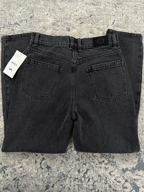 RVCA high rise straight jeans - Image 2