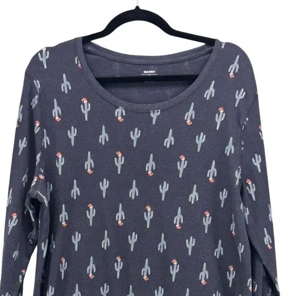 Old Navy Womens Thermal Knit‎ Shirt Size XXL - Image 3