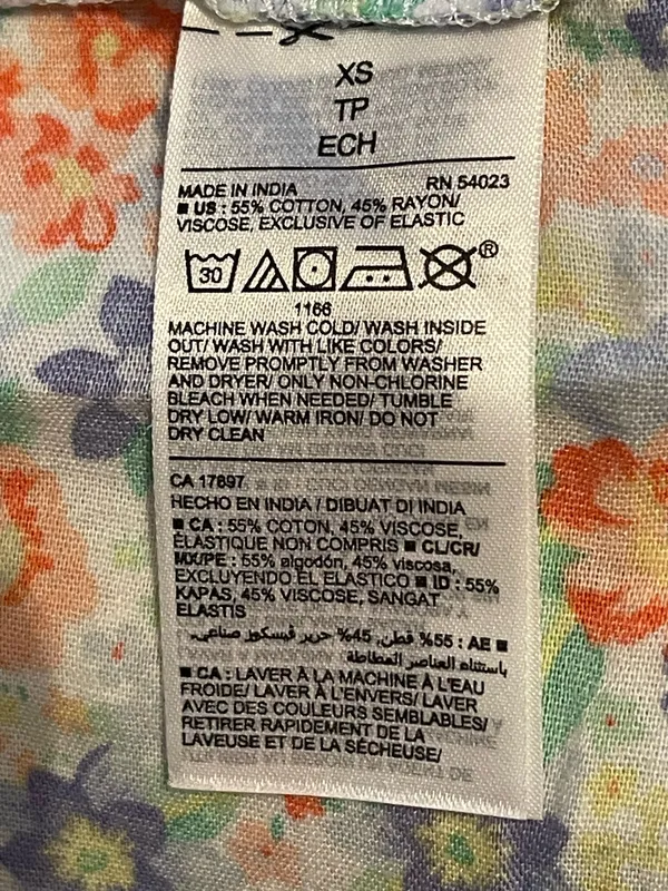 Old Navy Maxi Floral Dress. Size XS - Image 10
