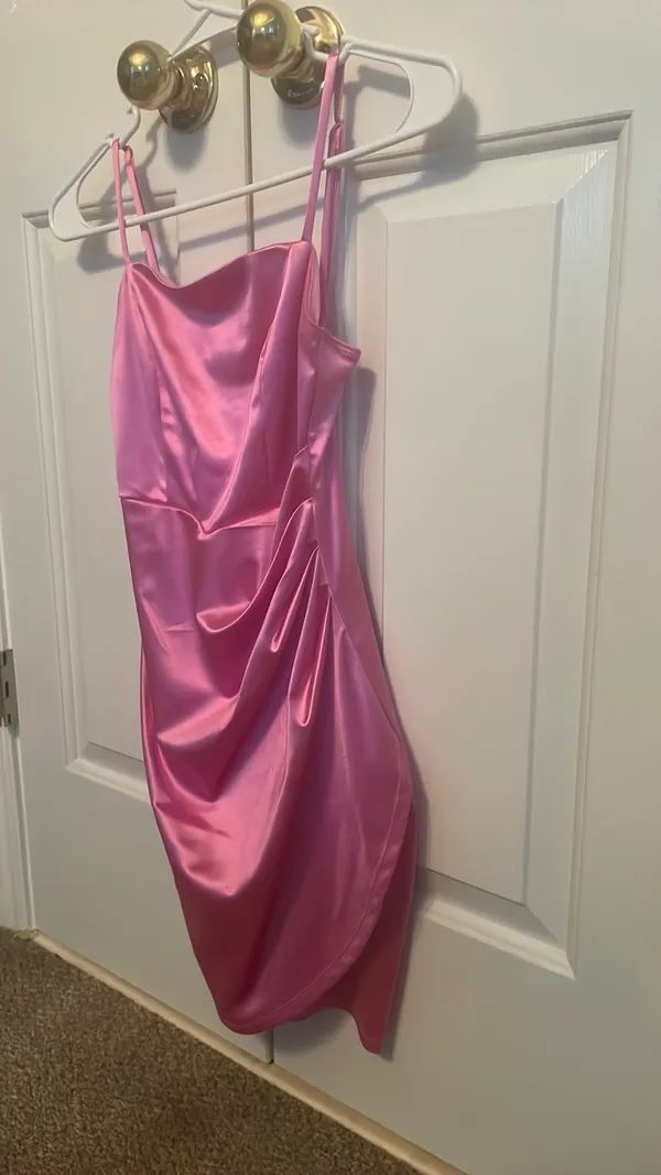 Pink Homecoming Dress Dillard's - Image 4