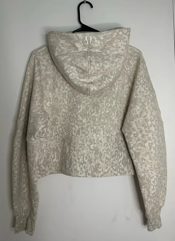 Cheetah Print Lululemon Scuba Hoodie - Image 3