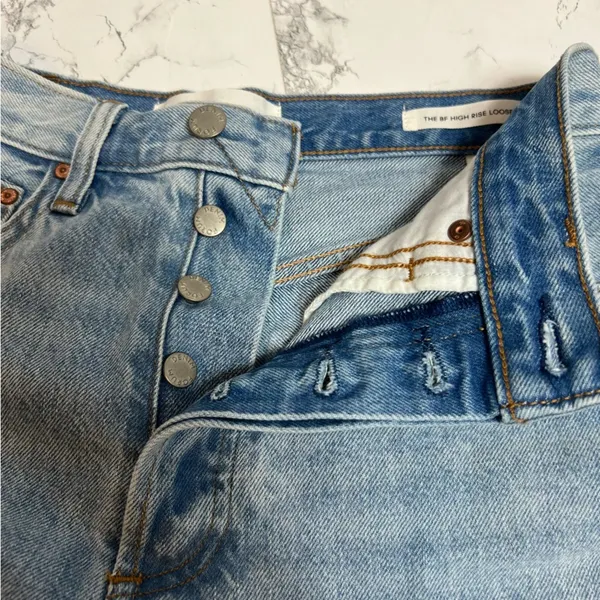 Denim‎ Forum Aritzia the bf high rise loose 26 Long - Image 6