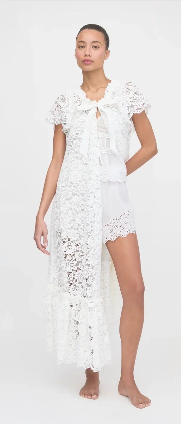 NWT Hill House “The Lace Coco Duster” - Image 4