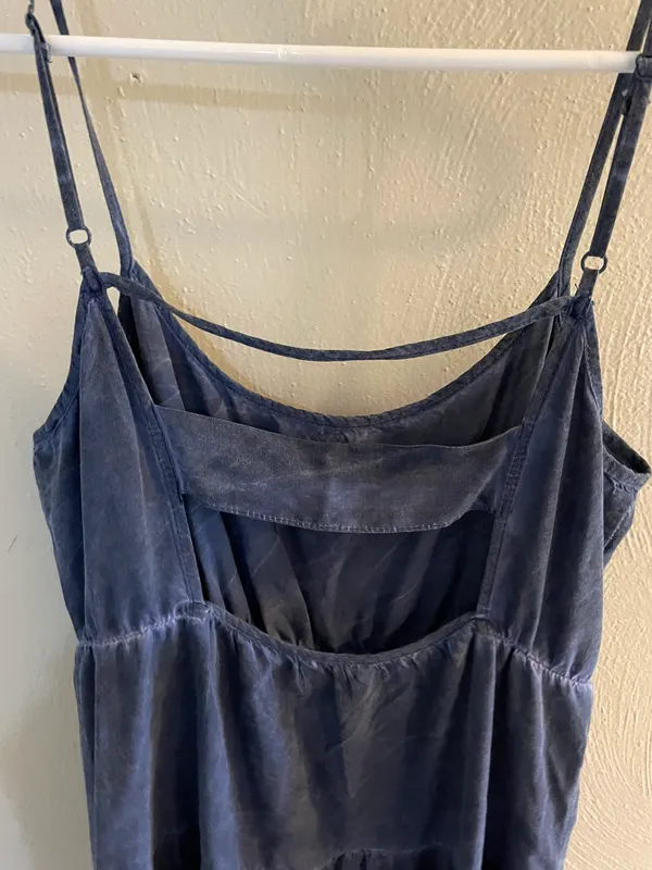 Cotton On Blue and White Tie Dye Dress - Image 3