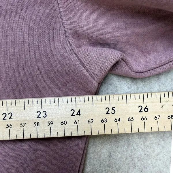 Admiral Womens Large‎ Longline Hoodie Sweatshirt Dress Mauve Purple Athleisure - Image 7