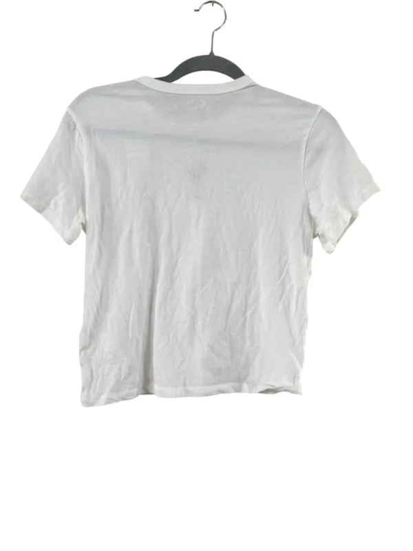 Women's Abercrombie & Fitch Tini Time Graphic Tee, Size S, White - Image 8