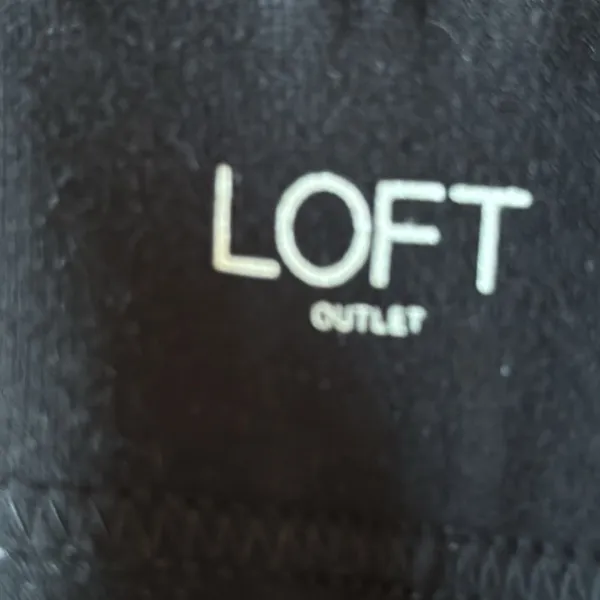 Loft Outlet Womens Black High Waisted Ponte Knit Leggings‎ Size XS Pants - Image 6