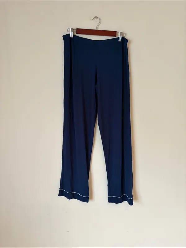 Eberjay Gisele navy blue jersey pajama pants - Image 2