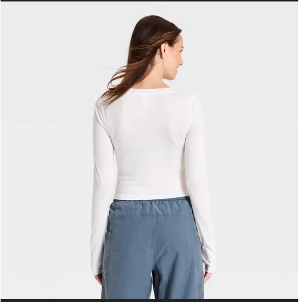 JoyLab White active top - Image 3