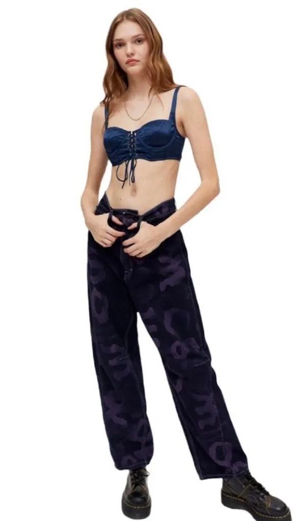Urban Outfitters Corset Crop Top - Image 2