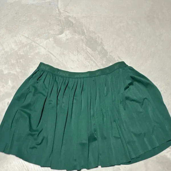 Prince Pickleball Pleated Skirt Women's Green Athletic Tennis Skort Size Medium - Image 6