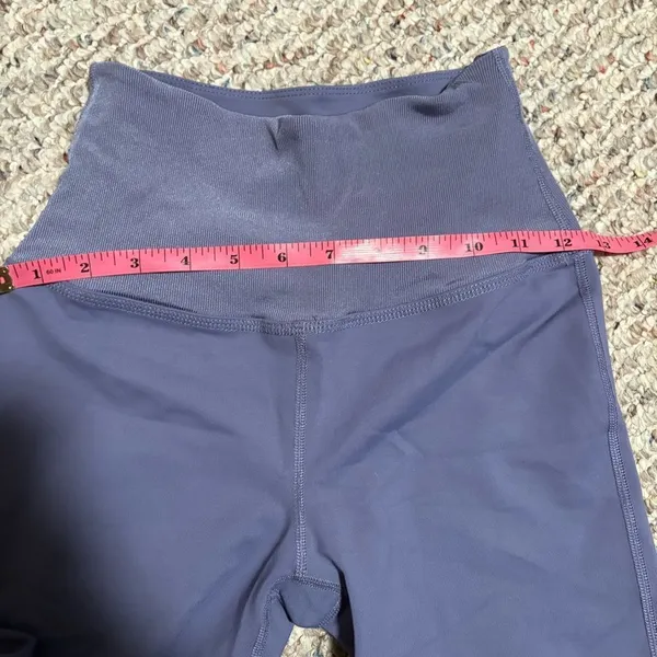 Beyond Yoga Ready or Not Dusty Violet High Waist Biker Shorts- Size Small - Image 9