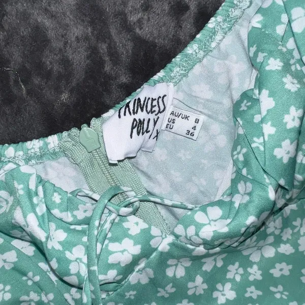 Princess Polly Finley Romper in Green Size 4 - Image 7