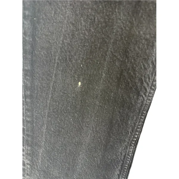 Boyish The Mikey High Rise Wide Leg Jeans Black Beauty Black Size 28 - Image 6