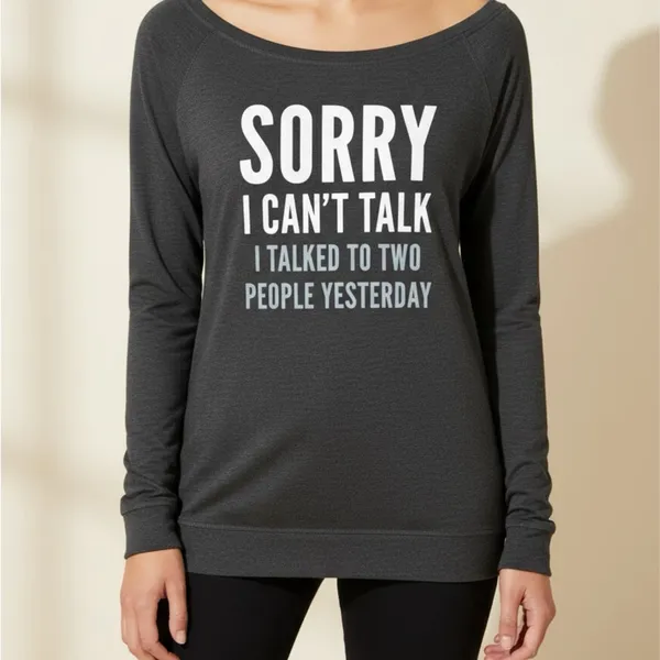 Gray Graphic Sweatshirt Size 4X - Image 4