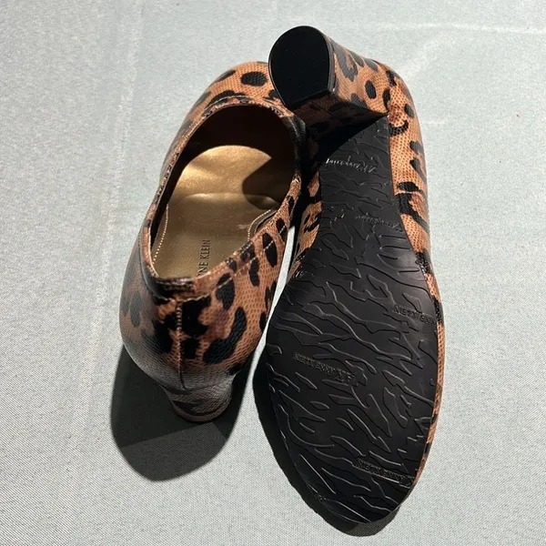 Anne Klein Leopard‎ Print Heels Size 6 B35 - Image 7