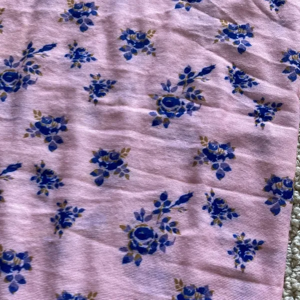 Natural Life NEW Boho Bandeau Full Length Pink Flower Pattern One Size NWOT - Image 3