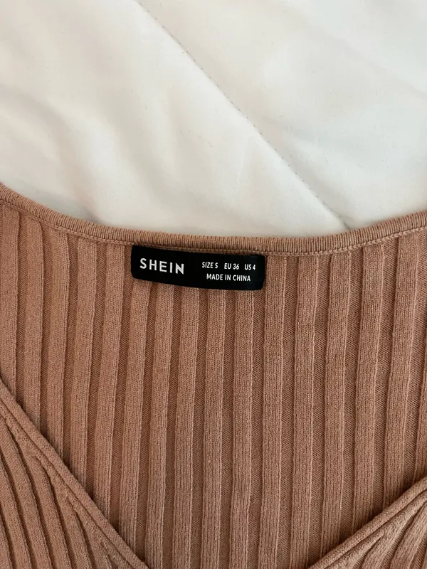 Pearl Cropped Long sleeve Brown - Image 4