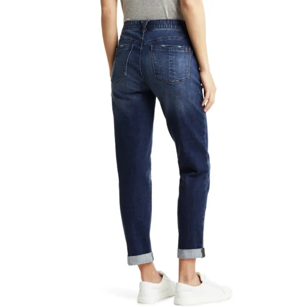 Nordstrom Wit & Wisdom Gemma 'Ab'Solution Distressed Girlfriend Jeans Boyfriend Shapewear - Image 2