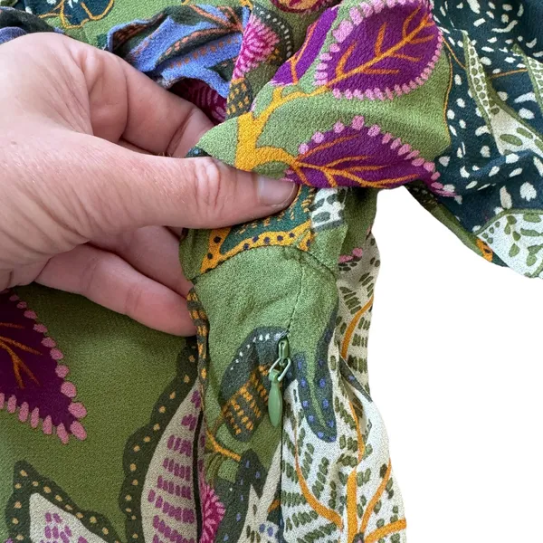 Farm Rio Tropical Floral Midi Dress - Image 8