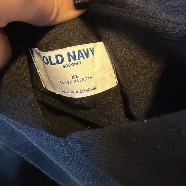 Old Navy So Comfy Women's Black Sweatshirt Size XL - Image 2
