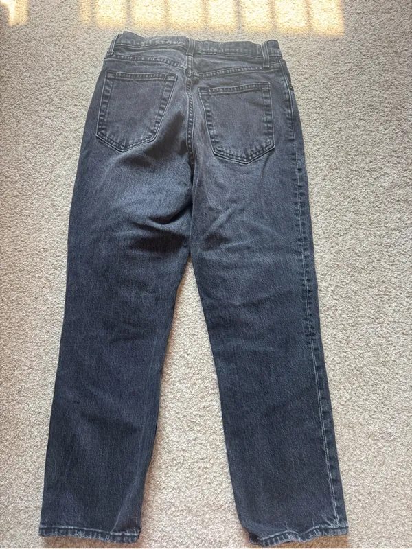 Abercrombie 90s straight ultra high rise Jean - Image 3