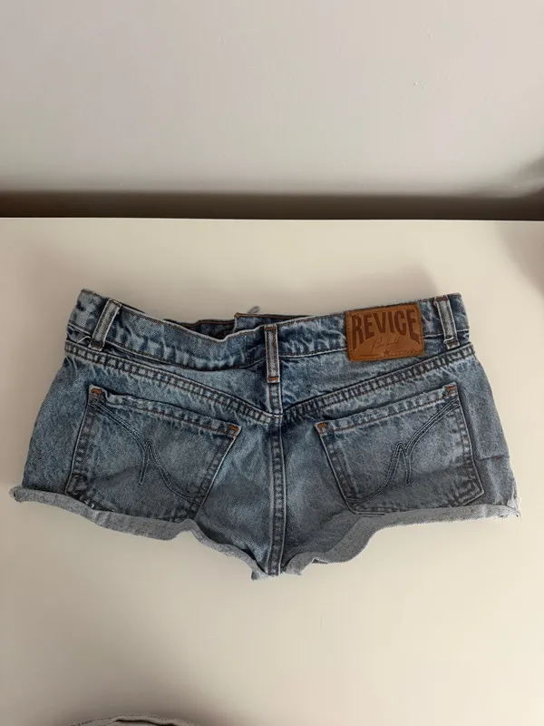 Revice Denim Star Denim Jean Shorts - Image 2