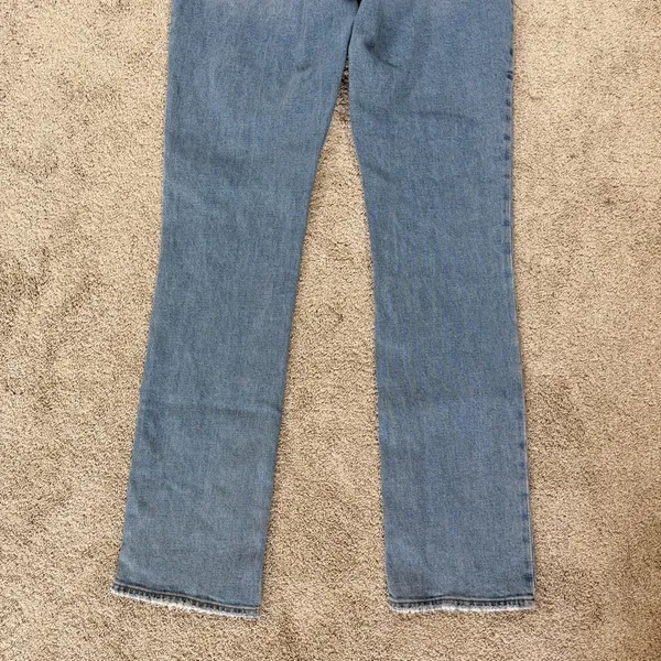 Abercrombie & Fitch The 90s Slim Straight Ultra High Rise Criss Cross 28/6L - Image 8