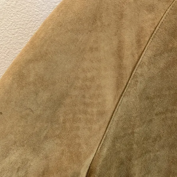 Vintage soft leather jacket w/ lining Tan Size L - Image 7