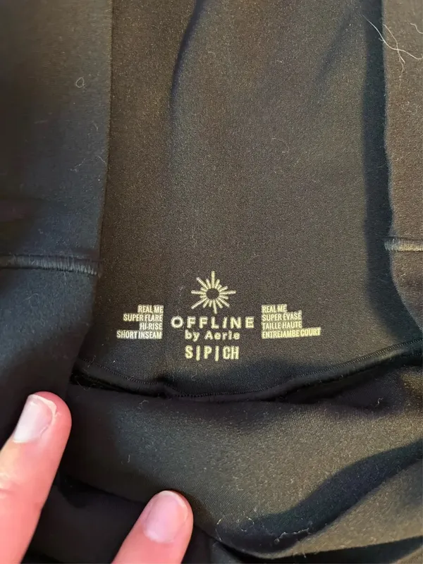 OFFLINE by Aerie Flare Leggings Crossover - Image 2