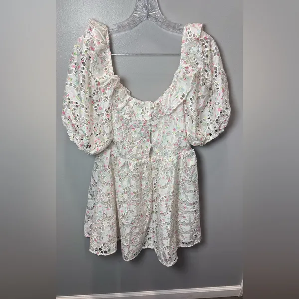 For Love and Lemons‎ Women's Magnolia Mini Dress Size Large - Image 4