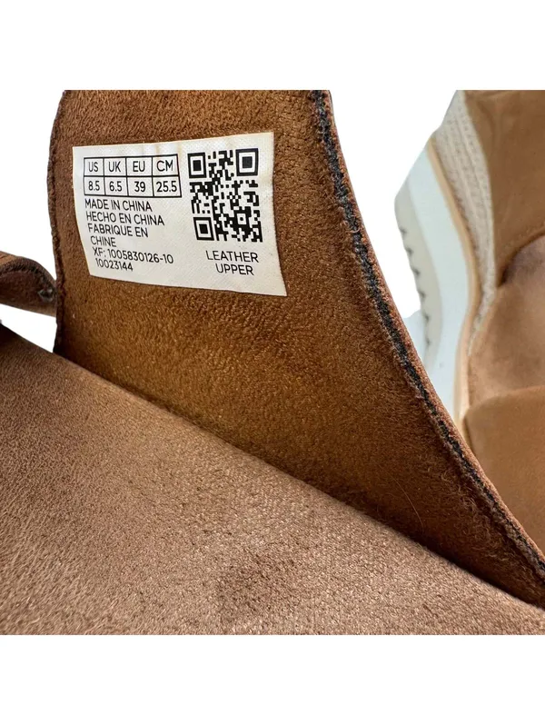 TOMS Diana Mule Buckle Platform Sandals Brown Sugar - Size 8.5 with Box - Image 8