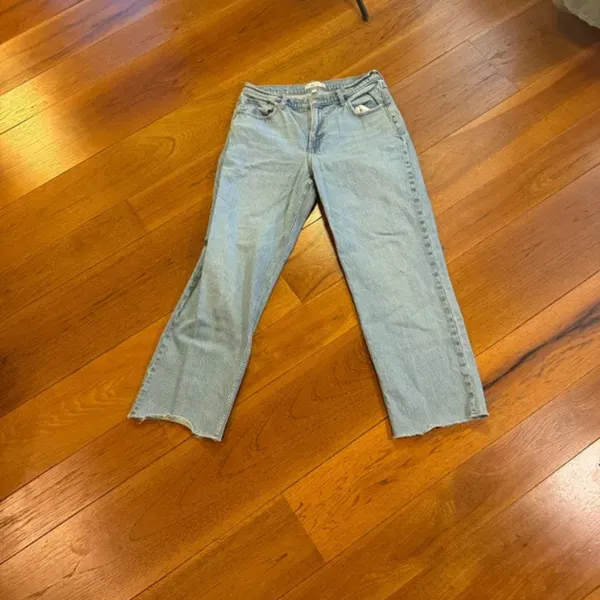 Abercrombie & Fitch Curve Love low rise baggy Jeans size 29 - Image 5