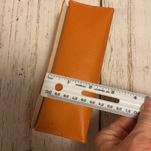 Tory Burch Orange Glasses Sunglasses Case - Image 11