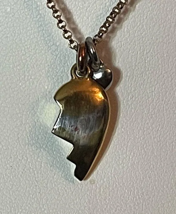 Juicy Couture Friends Forever half heart necklace - Image 5