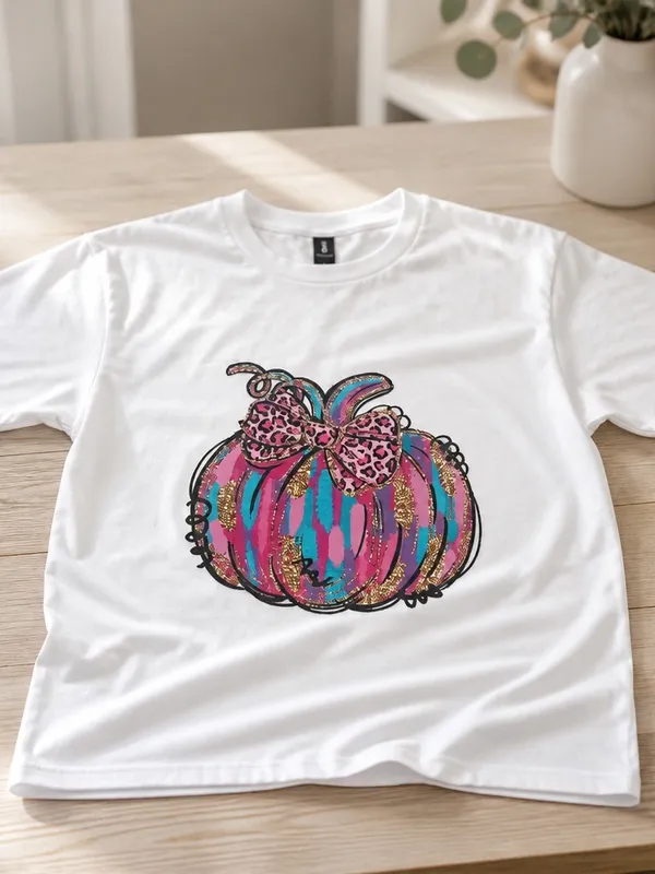Gildan Vintage Style Casual Wear 100% White Cotton Fall Graphic T Shirt Size XL NWT - Image 4