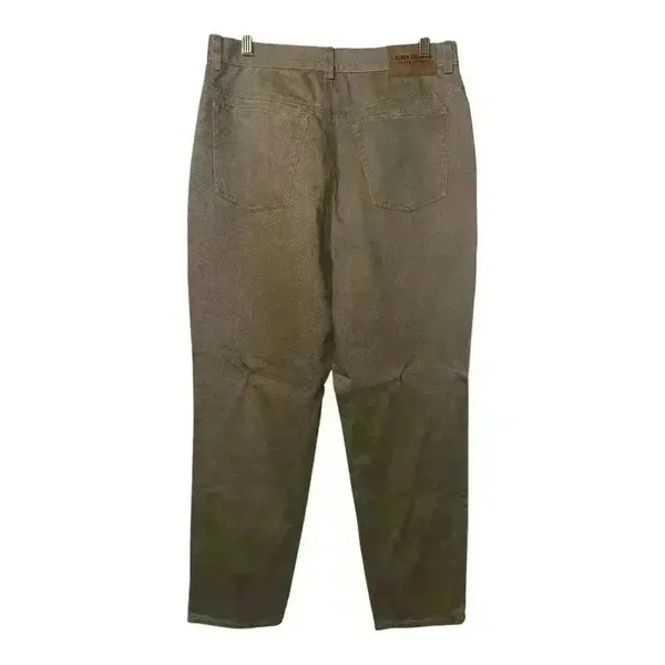 Lauren Ralph Lauren Womens Tan‎ Straight Jeans, Size 12 - Image 2