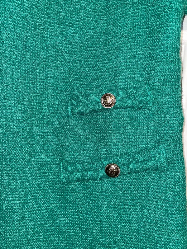 Pretty Garden Green Dress - Image 2