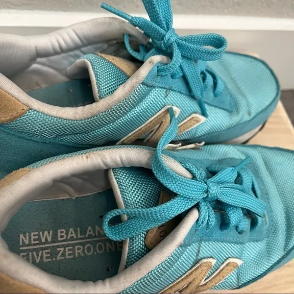 New Balance Light Blue‎ 501 Lace Up Sneakers 6.5 - Image 3
